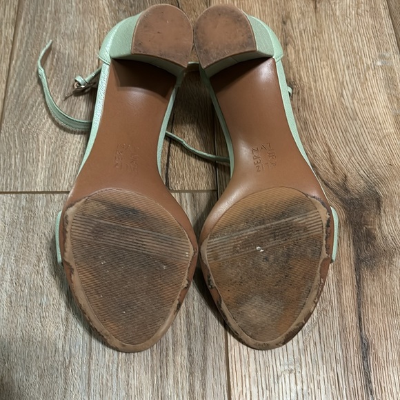 Naturalizer Vera dress sandal heel - spring mint leather size 7 wide - Picture 12 of 12